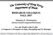 Un—the World or Ma Un Ma A Composer’s Perception on Gaps, Decoupling and No Messages